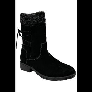 NEW Comfortiva Salem Black Ankle Boots size 8.5